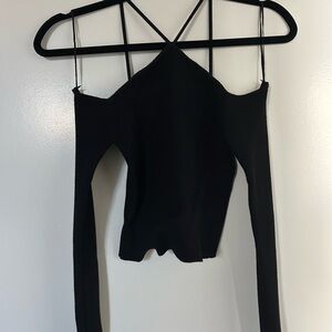 Zara Black Knit Sweater